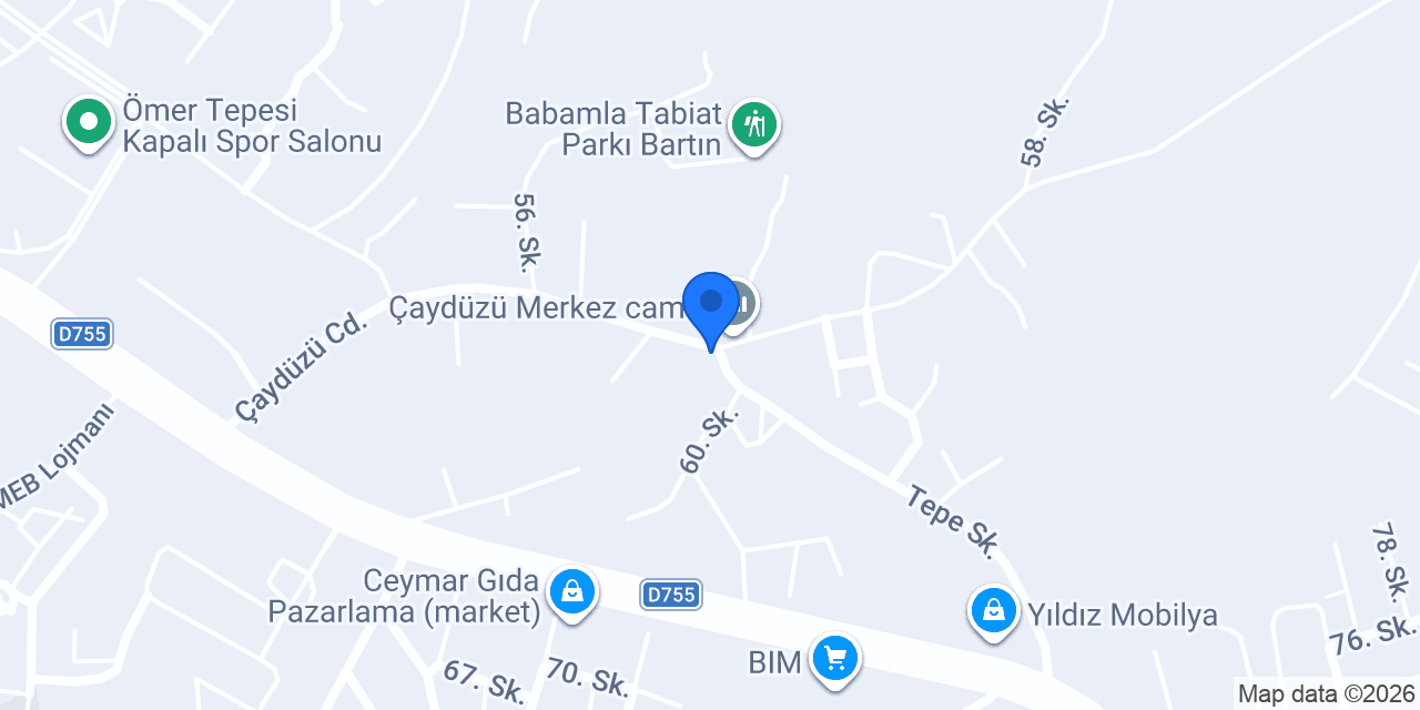 ÇEVİK MİNİ MARKET konumu