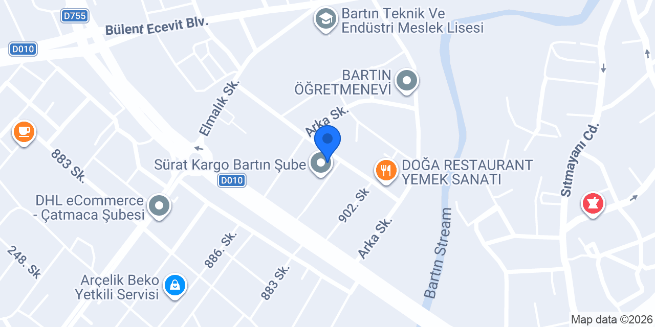 Yeter Arslan nail salon konumu
