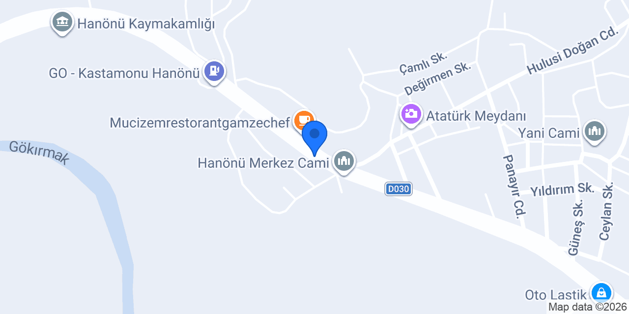 Marshall - Yılmaz Ticaret konumu