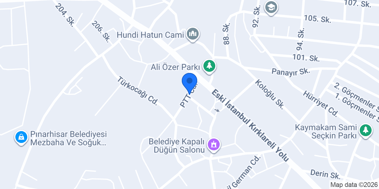 Berk Görkey Turizm konumu