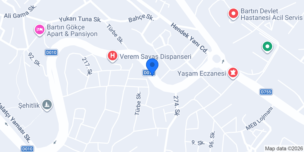 Uyanlar Yapı Malzemeleri konumu