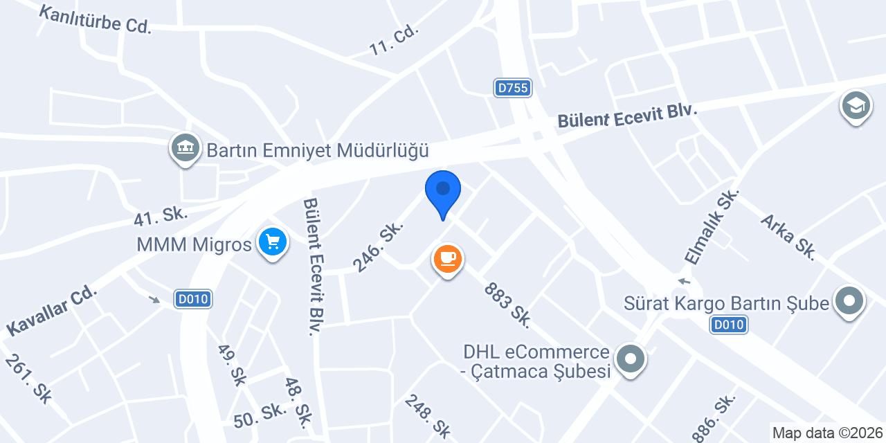 ÇAKIR MOTOR konumu