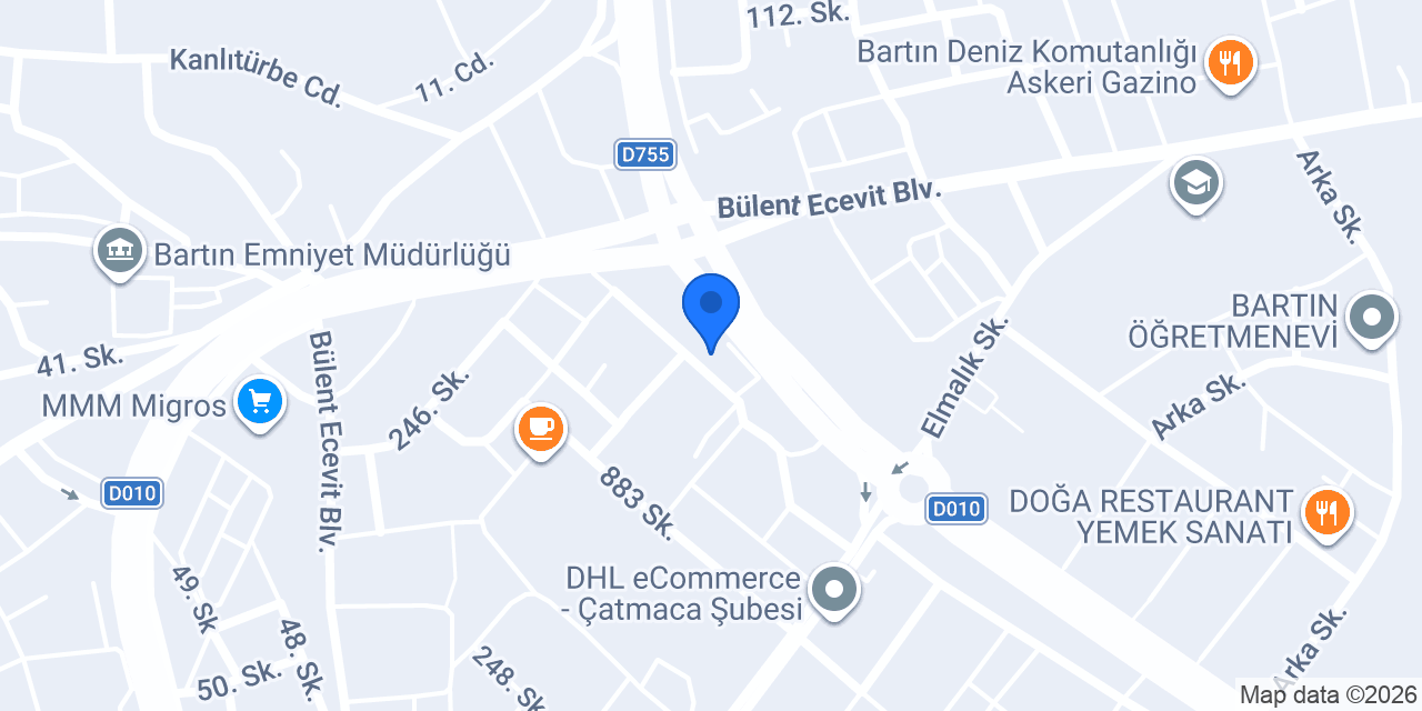 BAŞOĞLU GAYRİMENKUL konumu