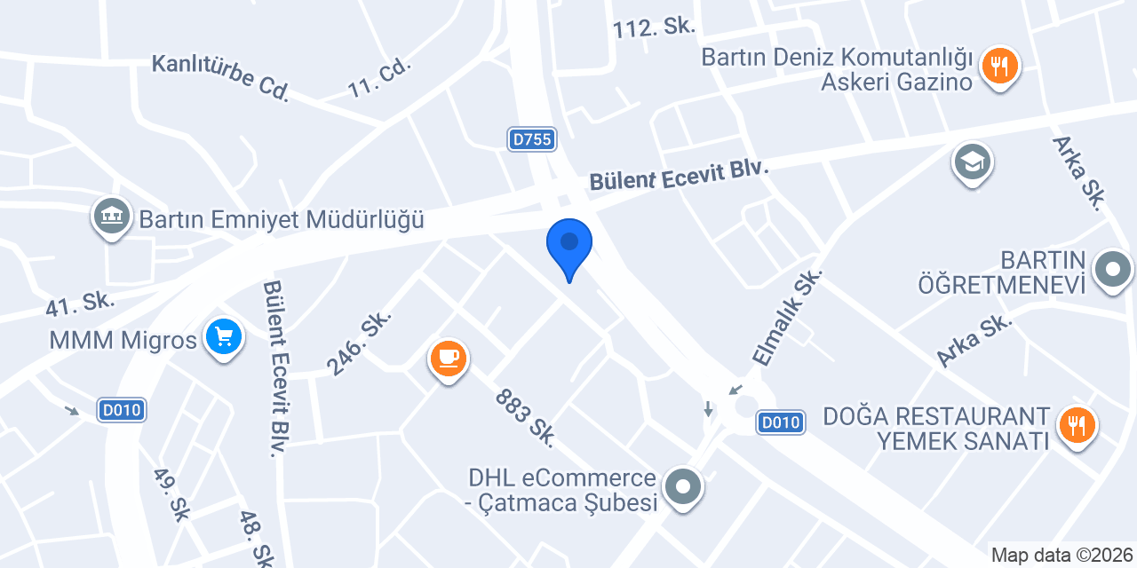 EmreM Veteriner Kliniği konumu