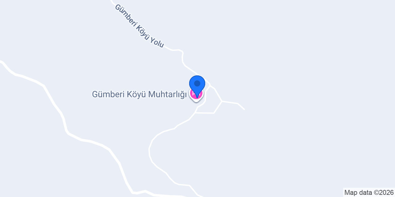Gümberi Köyü Muhtarlığı konumu