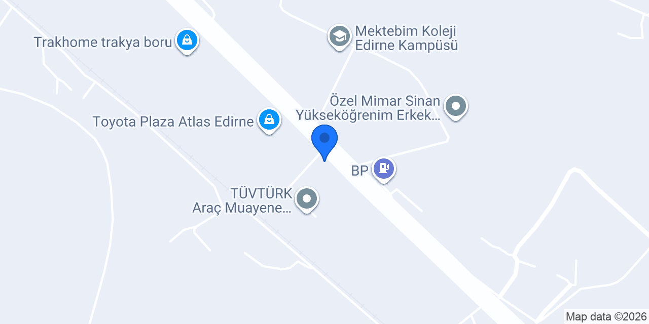 Eurotrak A.Ş konumu