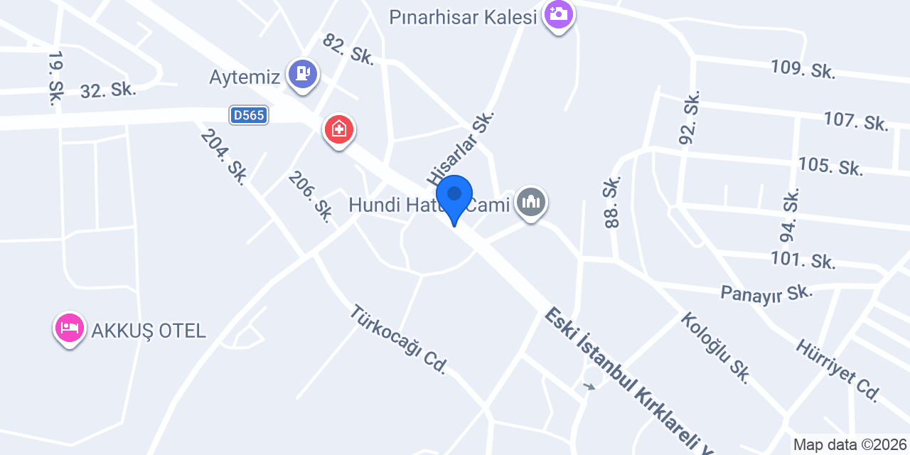 Pınarhisar emlak konumu