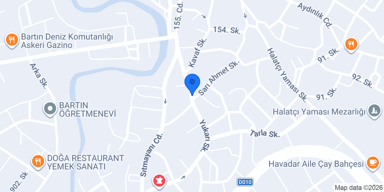 Baran Rent A Car konumu