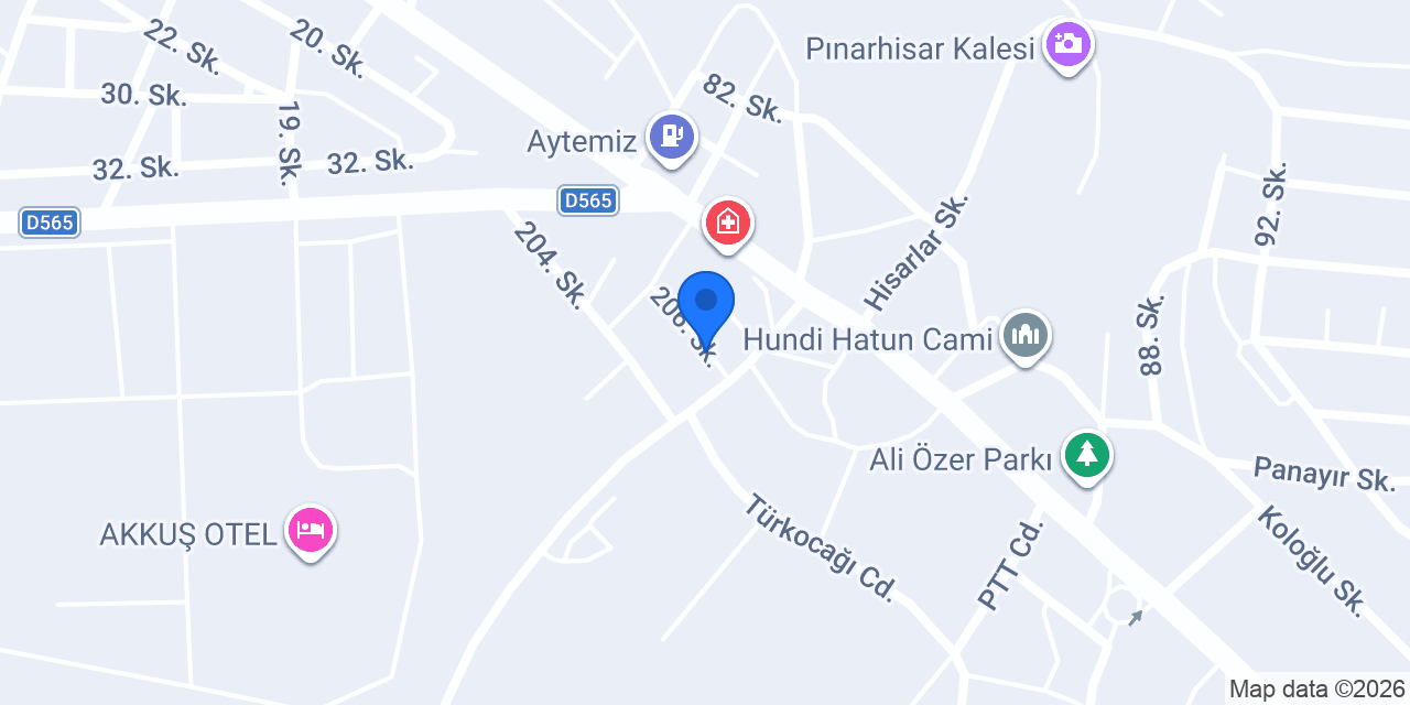 Pide salonu konumu
