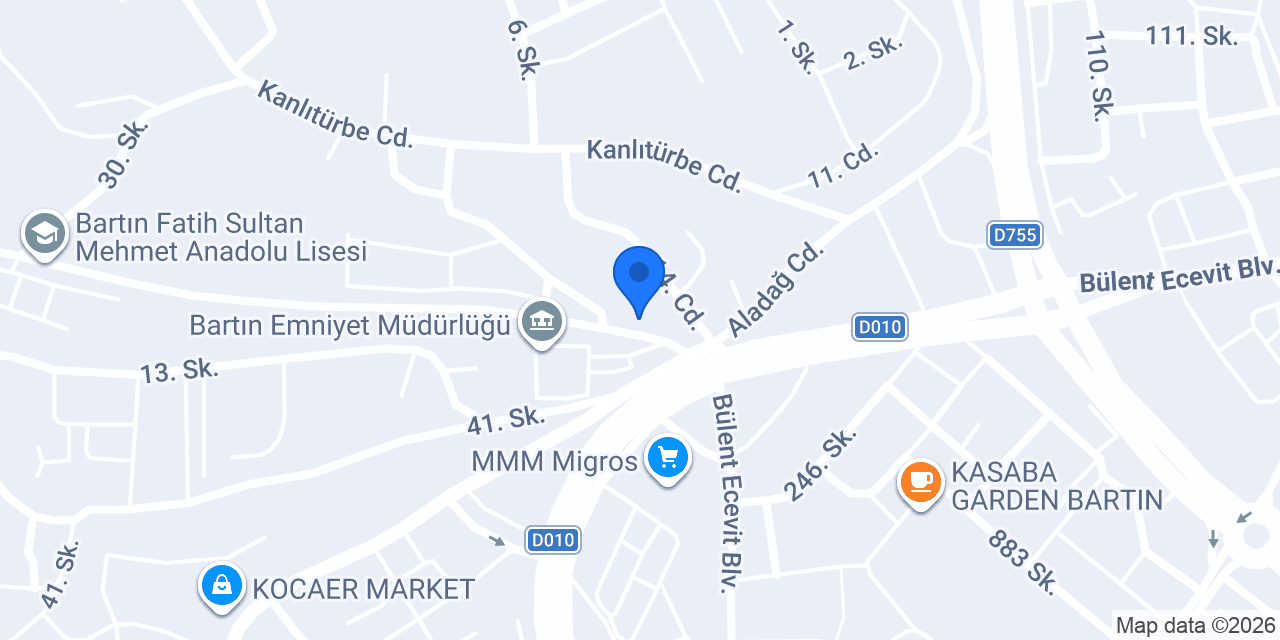 AVUKAT SİNEM USTA KULAVUZ konumu