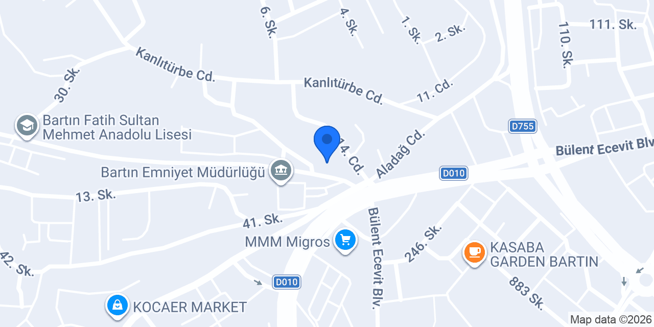 Özsoy Hukuk Bürosu konumu