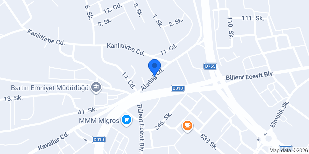 BARTIN ADA APART KONAKLAMA konumu