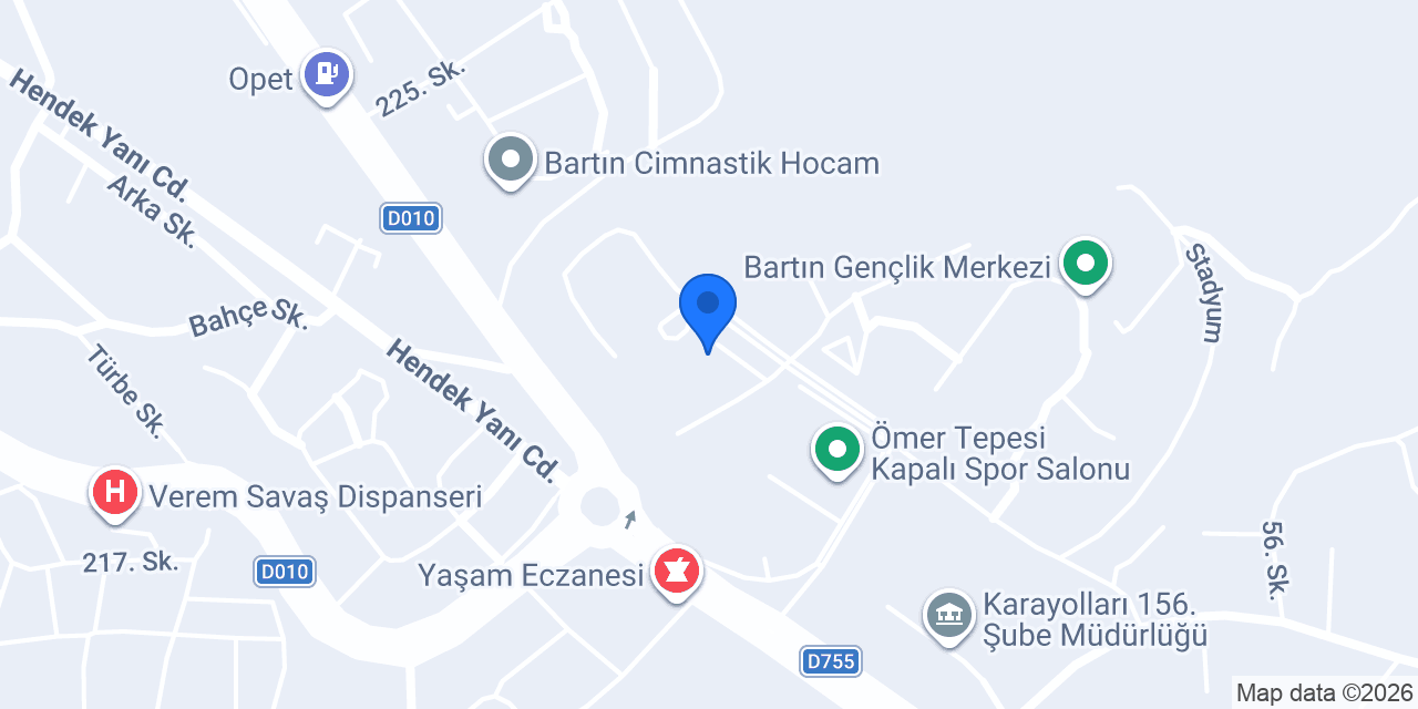 Devlet Hastanesi Taksi konumu