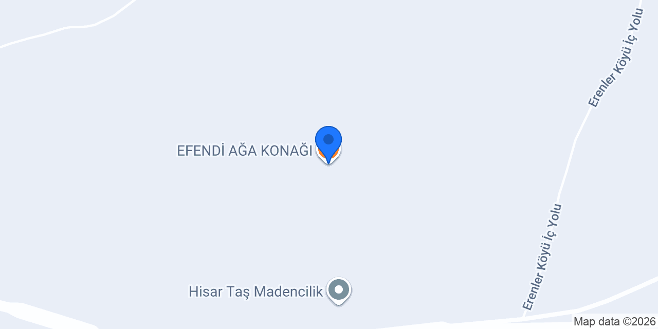 EFENDİ AĞA KONAĞI konumu