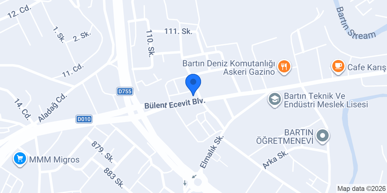 Bartın Danışmanlık | Yöndem Yönetim Danışmanlık Eğitim Merkezi konumu