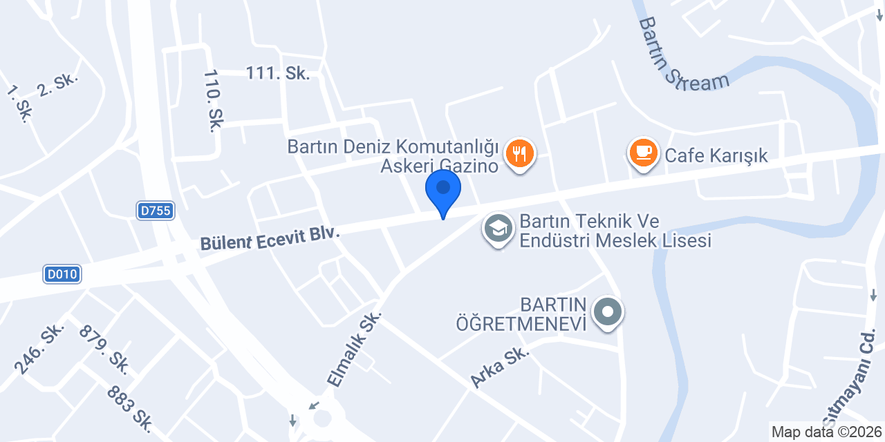 Belediye Taksi Durağı Bartın Taksi konumu