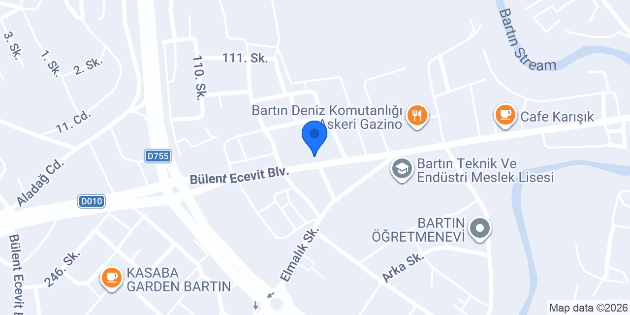 Albayrak Yapı Market - Jotun Bartın Satış Noktası konumu