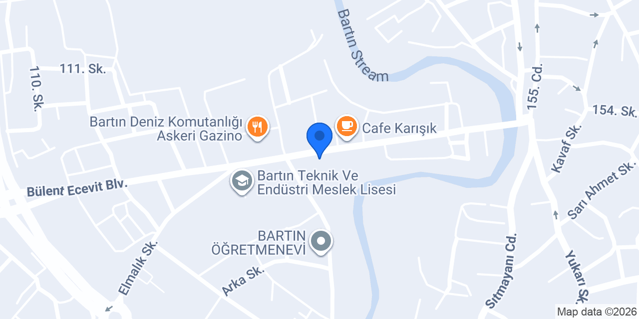 ÖZAY MOBİLYA BARTIN konumu
