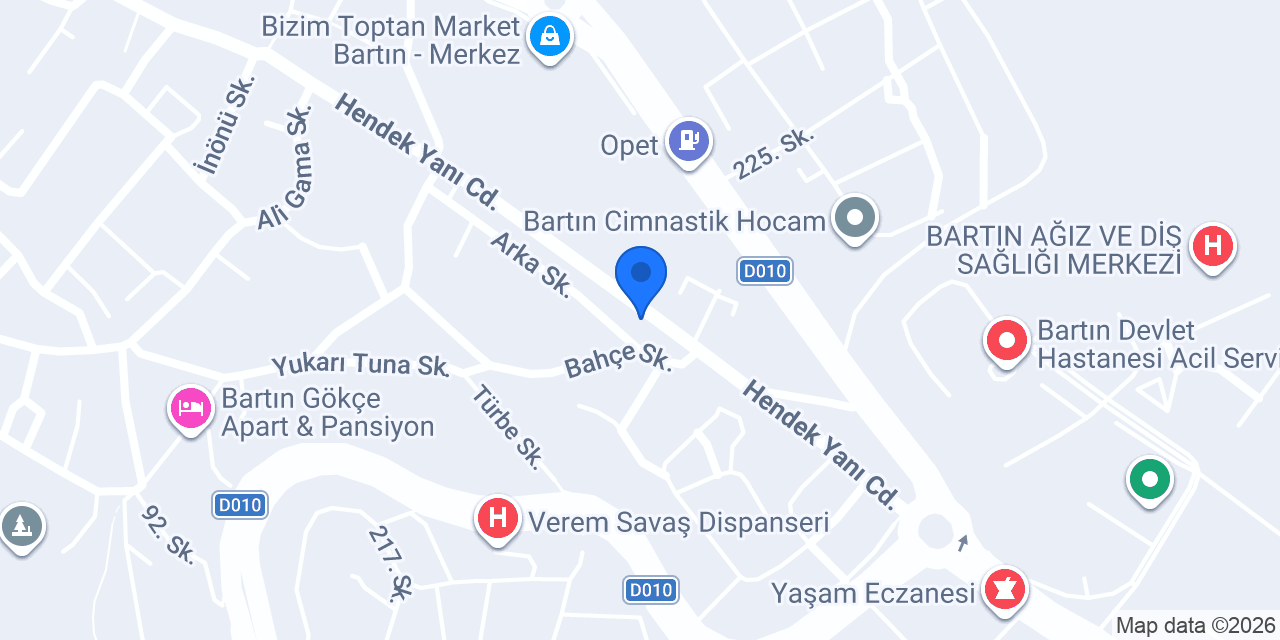 BARTIN TOPAL ÇELİK KONSTRÜKSİYON VE PREFABRİK YAPI İlhan Topal konumu