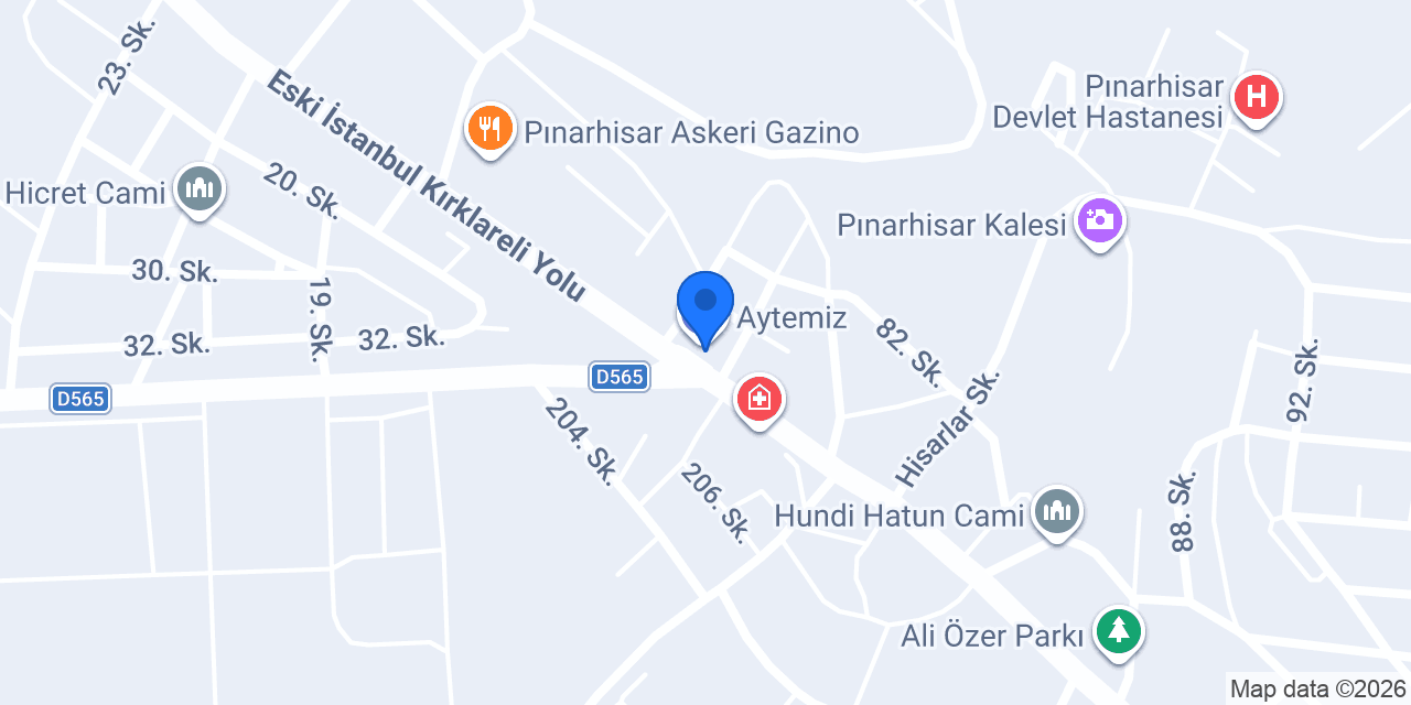 Çandır Petrol konumu