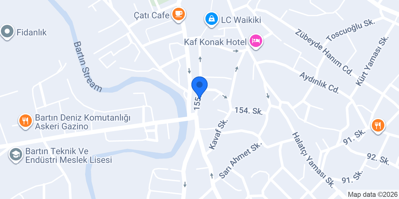 Namli sariyer Börekçisi konumu