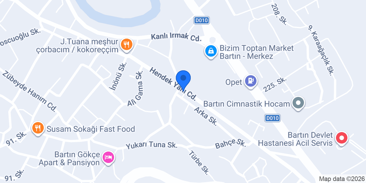 Karakaş Ticaret konumu