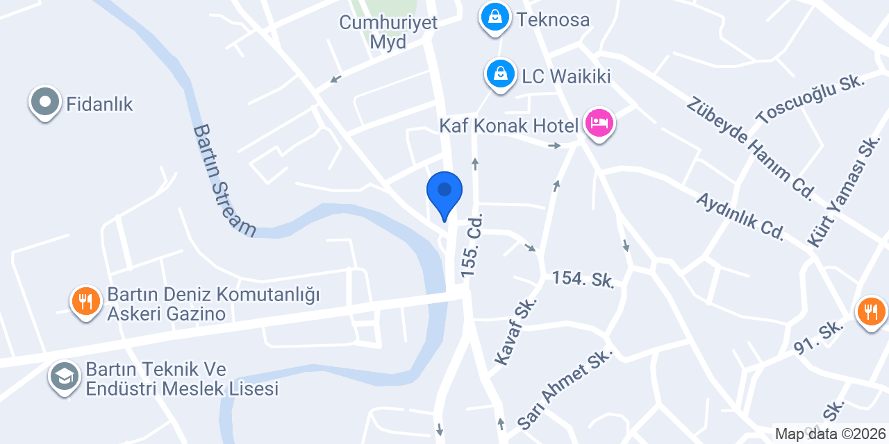 Dede Rent A Car Oto Kiralama BARTIN konumu