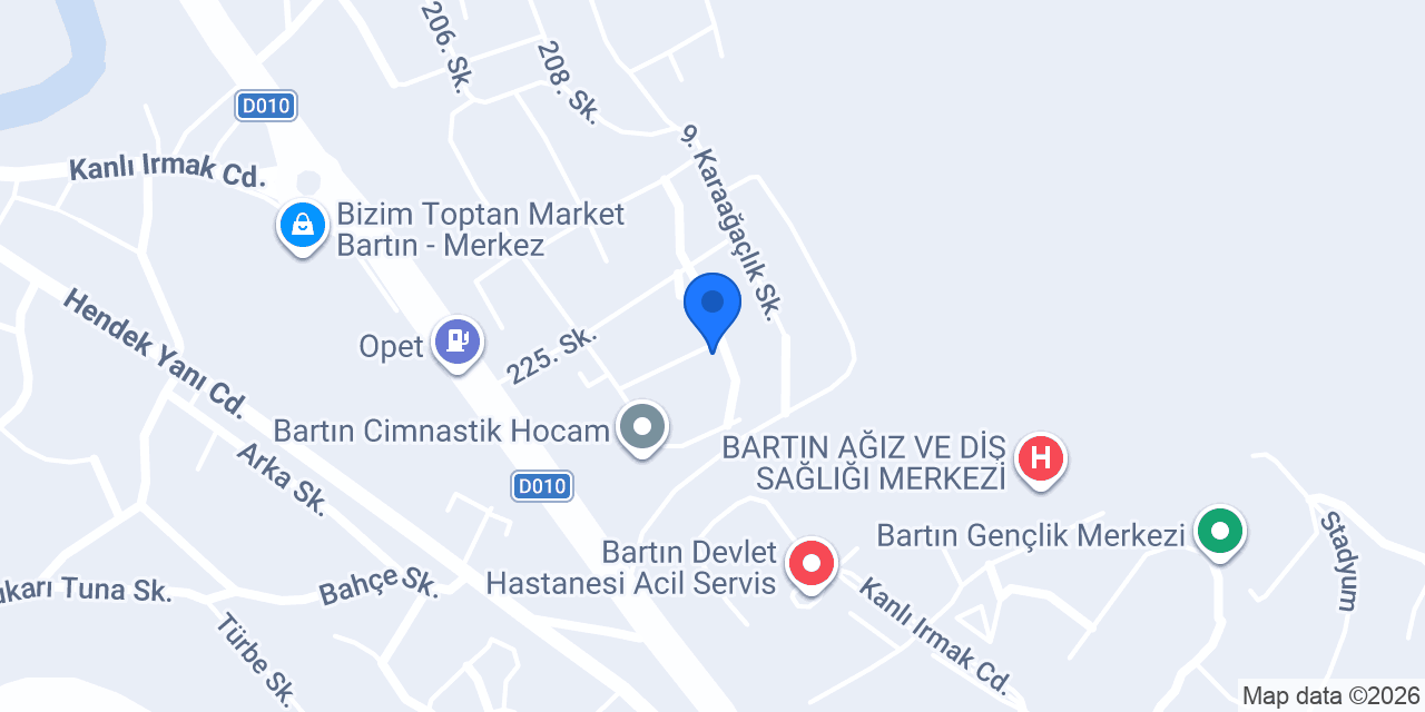 Bartın Kerem Ofis Mobilyaları konumu