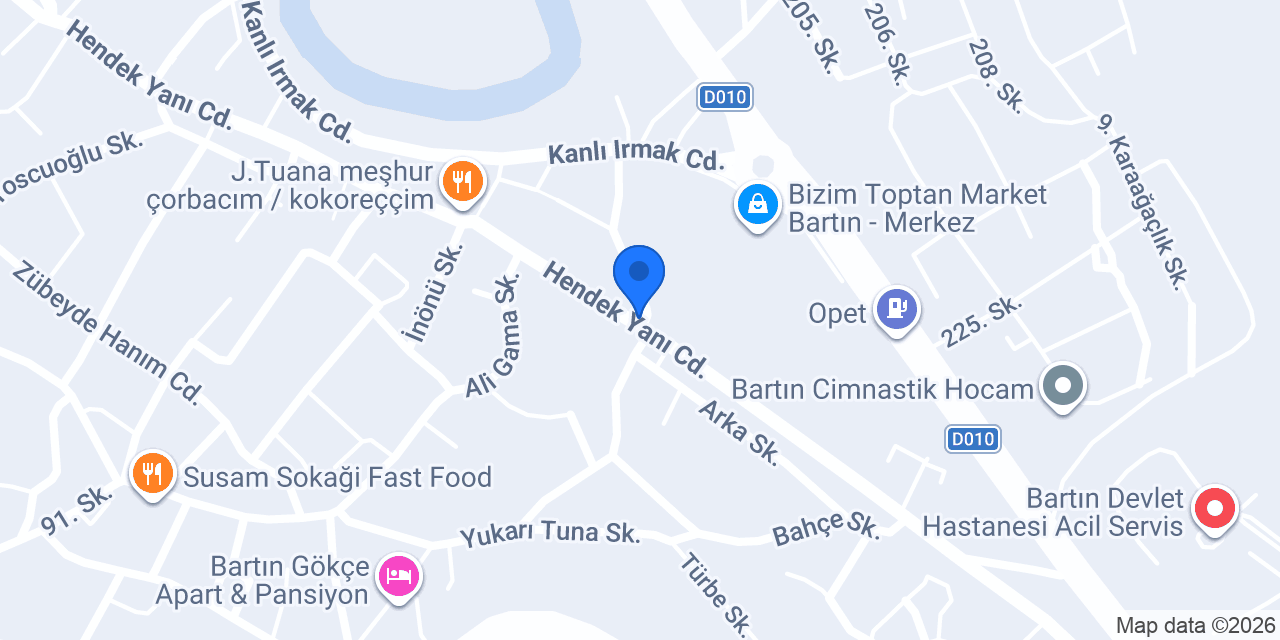 Aksoy Ticaret Baba Oğul Bartın Bit Pazarı konumu