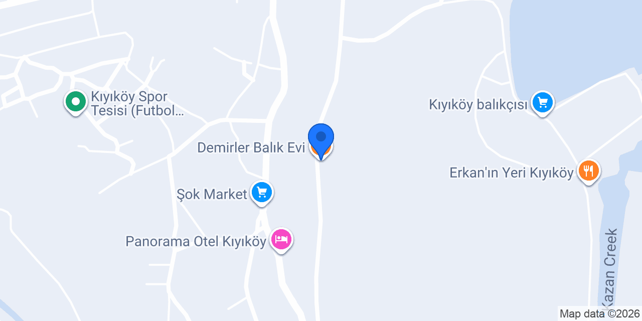 Demirler Balık Evi konumu