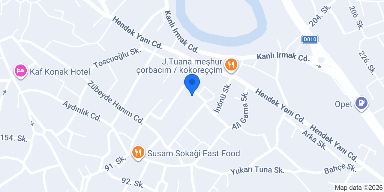 Mer Oto Kiralama Bartın konumu