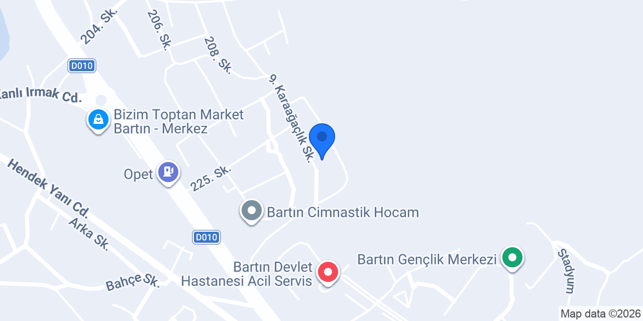 YH Bilişim WEB Hizmetleri konumu