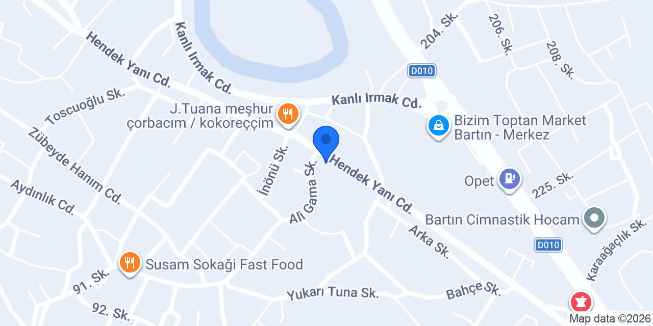 Tuna Mahallesi Muhtarlığı konumu