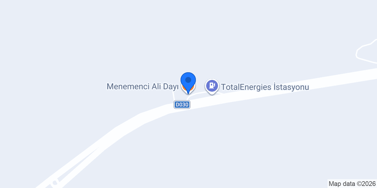 Menemenci Ali Dayı konumu