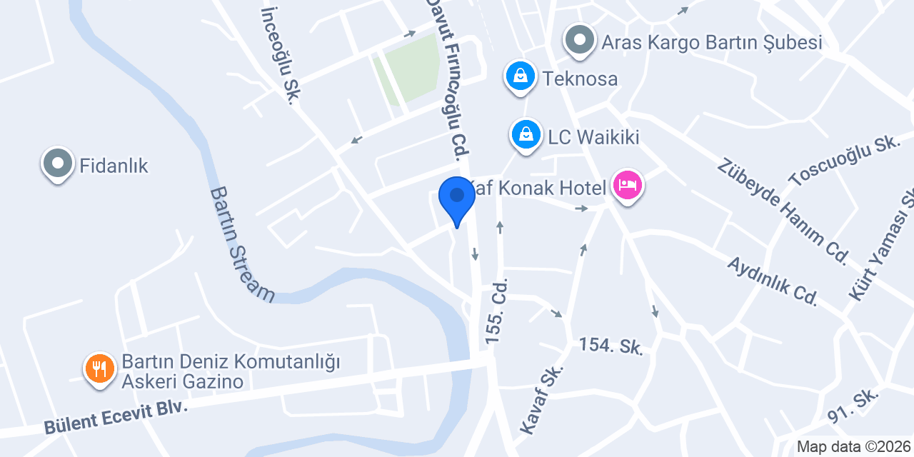 DURAK OPTİK/LENS konumu