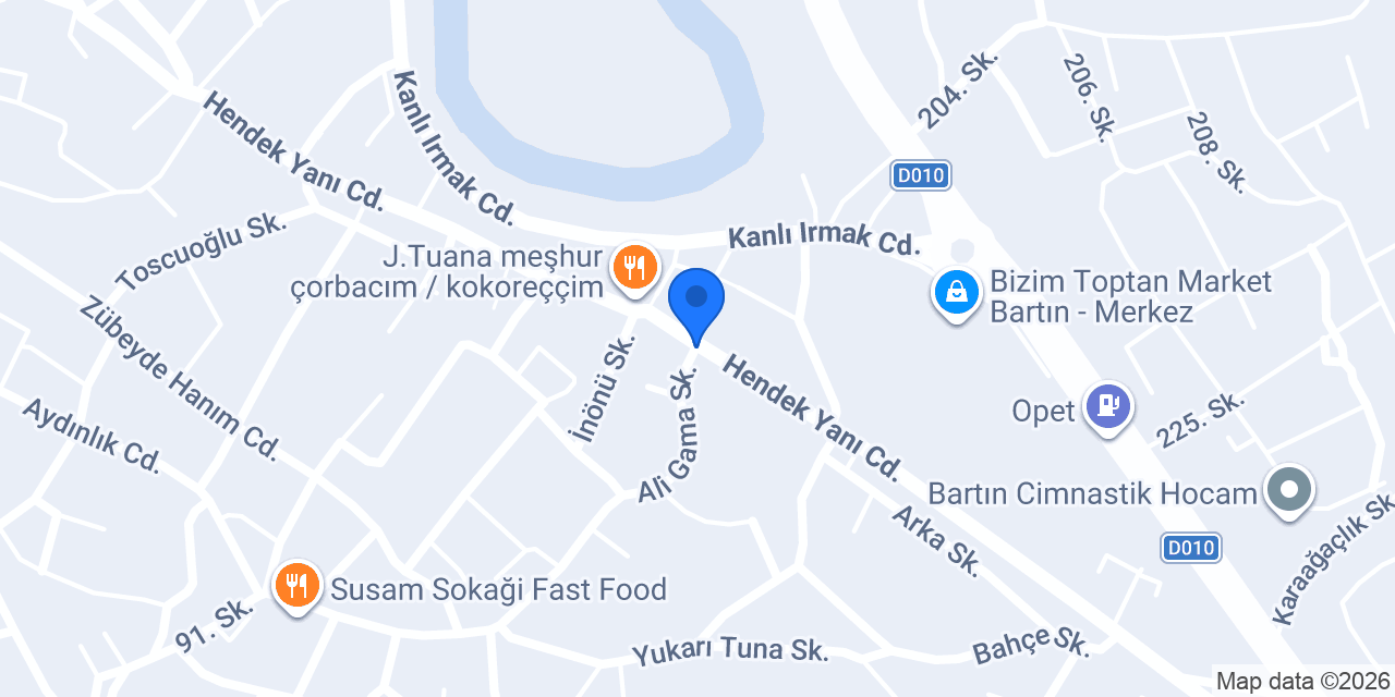 Yanbalak Mobilya konumu
