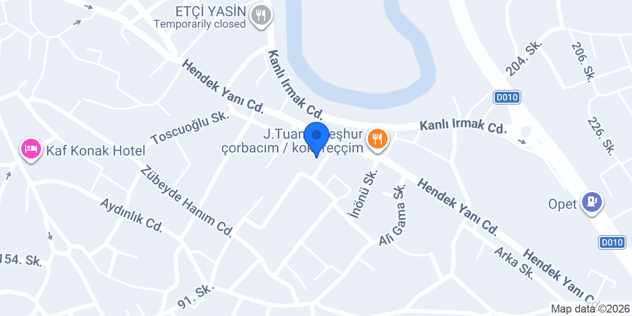 Bartın Tutkun Apart Pansiyon konumu