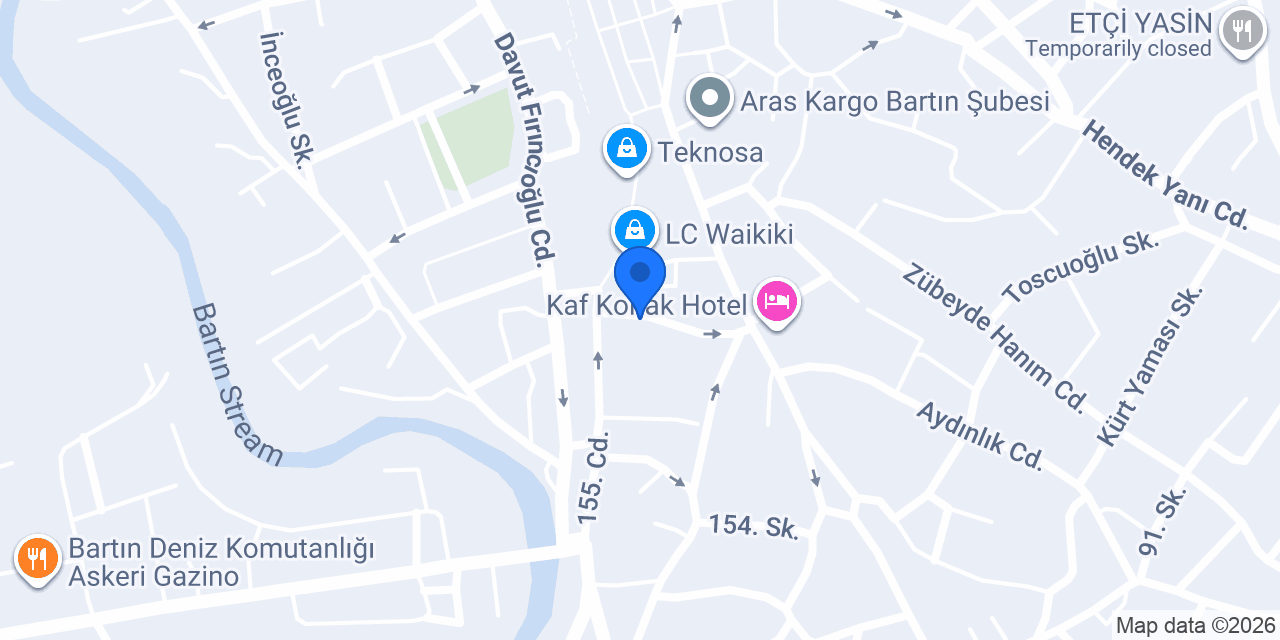Bartın Ekspres konumu