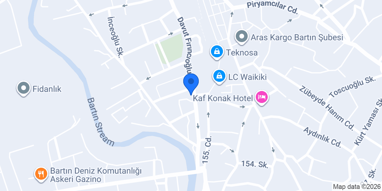 Kafe Şems konumu