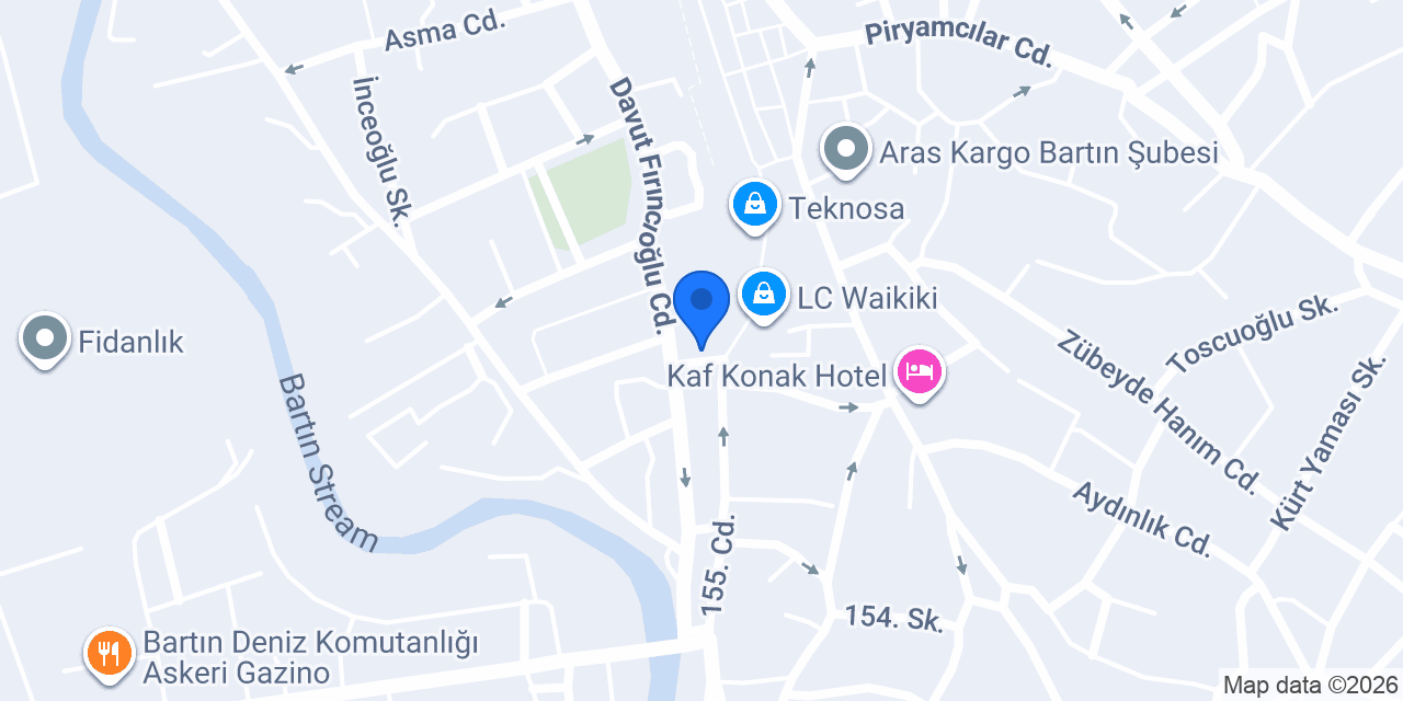 ÖZEL BARTIN SÜRÜCÜ KURSU konumu