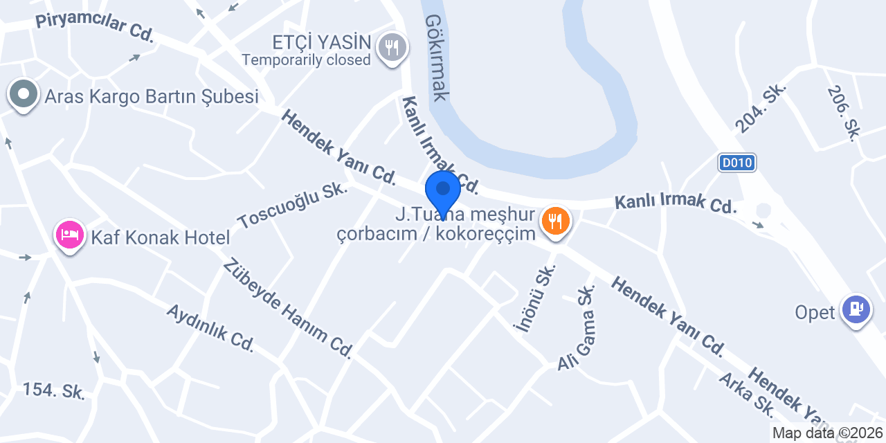 Bartın İnternet konumu