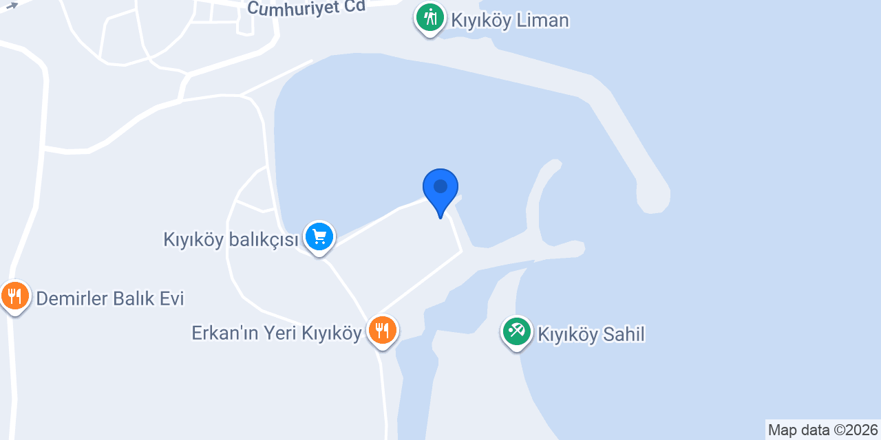Yatkın Balıkçılık konumu