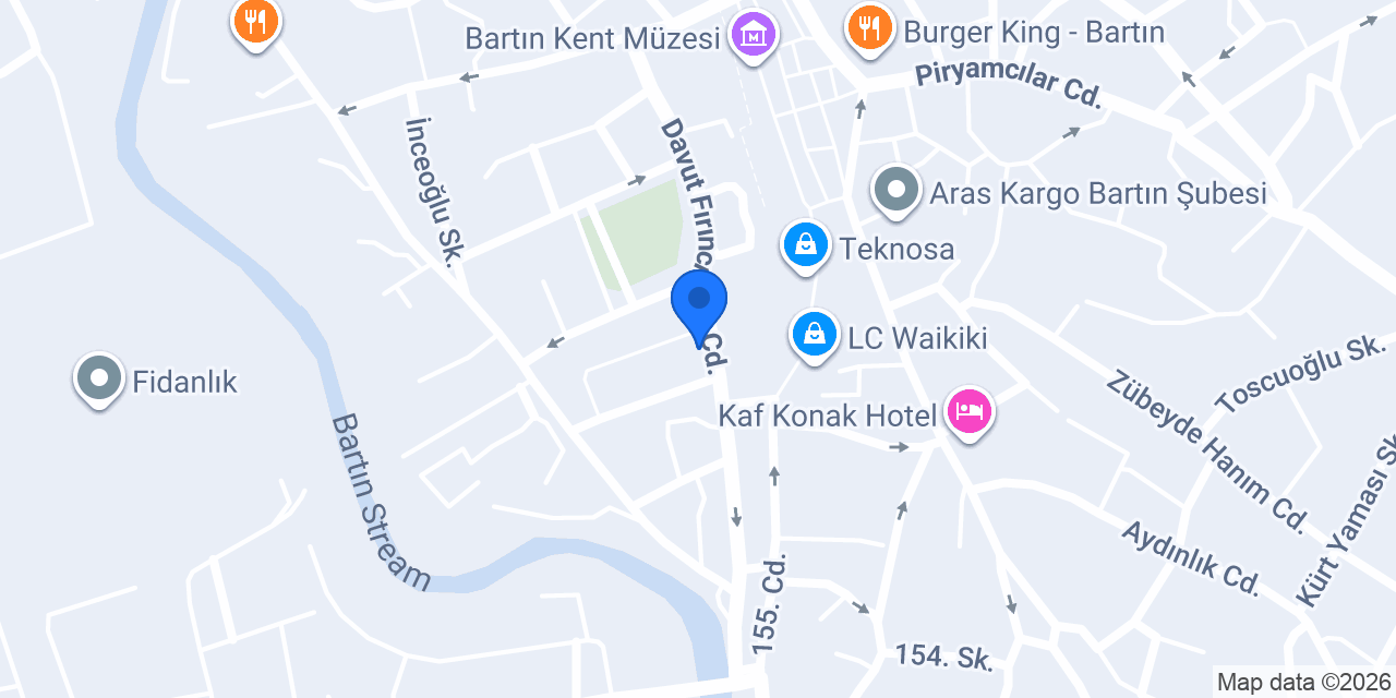 Çatı Cafe konumu