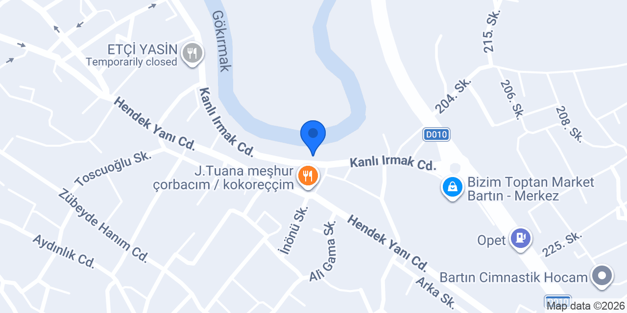 DMZ YAPI MARKET - BARTIN YAPI MALZEMELERİ konumu