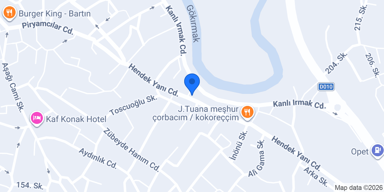 Bartın Yunus Nakliyat konumu