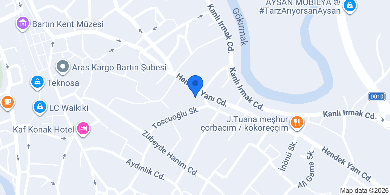 BARTIN ARICILIK konumu