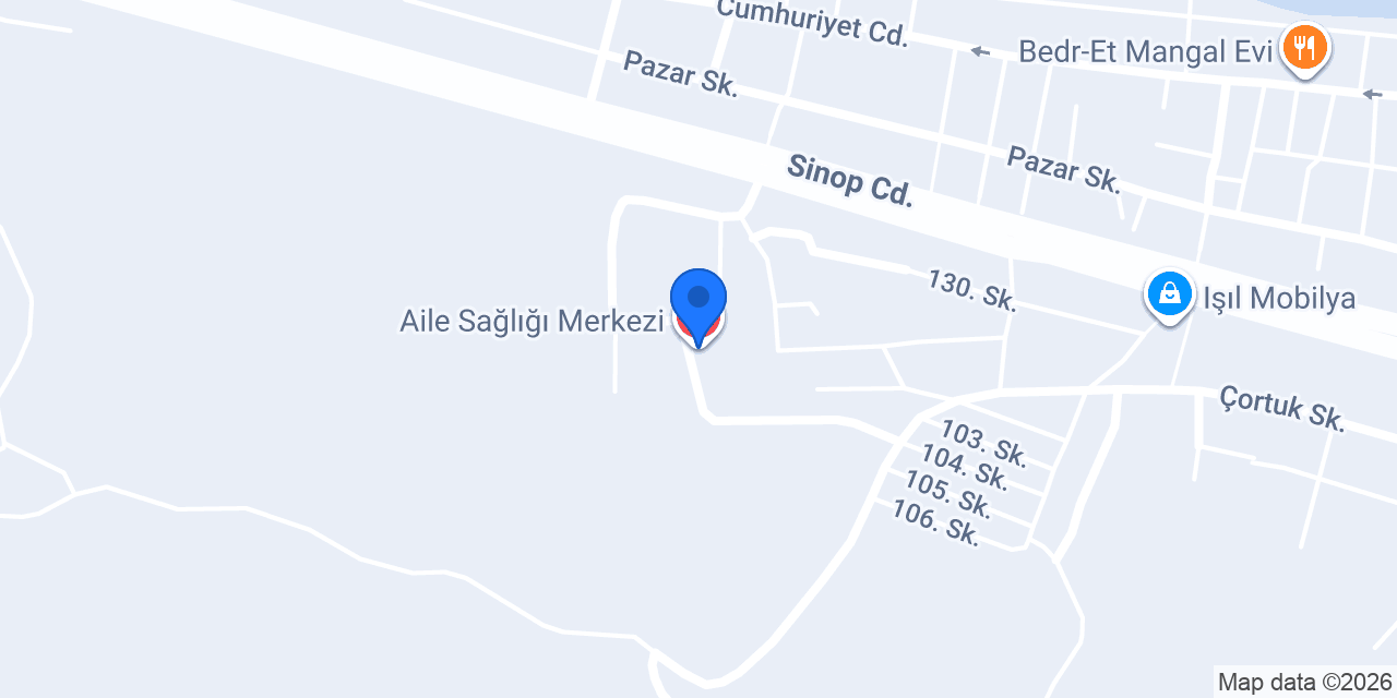 Aile Sağlığı Merkezi konumu