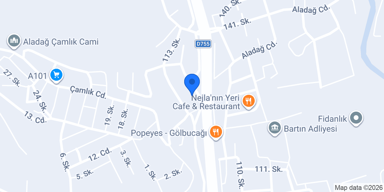 Bilgin Eczanesi konumu