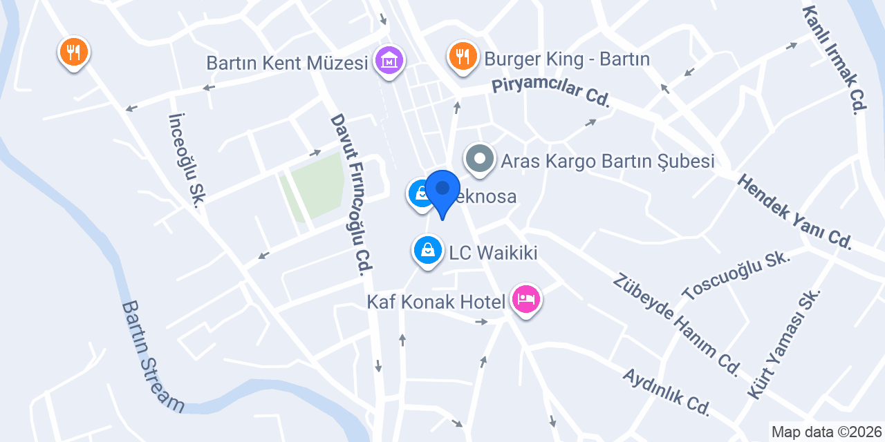 Maydonoz Döner Bartın Merkez konumu