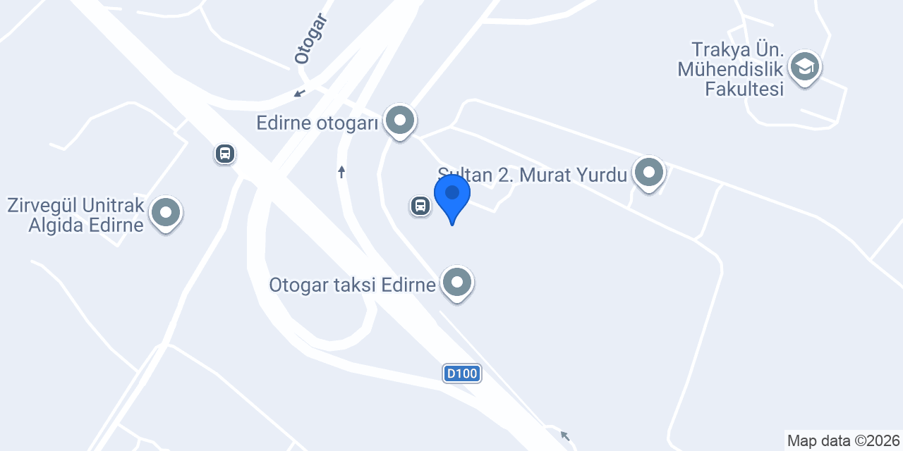 Isparta Petrol Turizm konumu